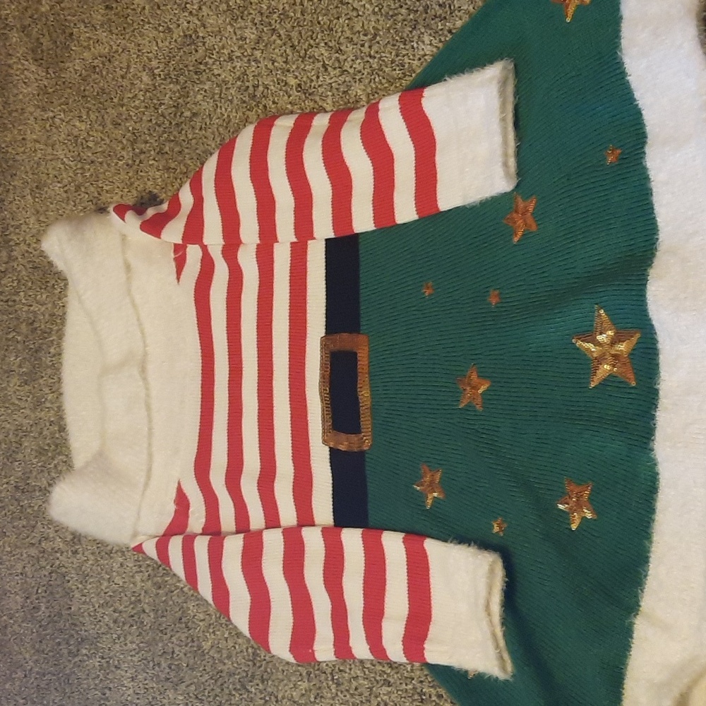 Ugly Christmas sweater dress
